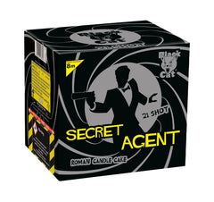Secret Agent - 21 Shot Firework by Black Cat