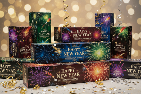 New Year’s Eve Fireworks Barrages in London