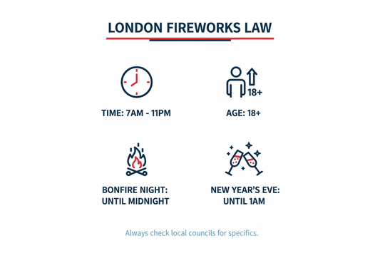 Fireworks Laws and Regulations in London – What You Need to Know