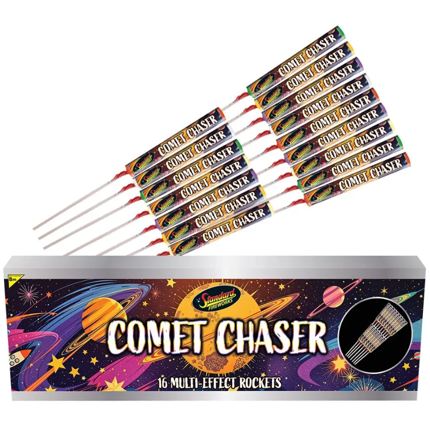 Comet Chaser Rocket 16 Pack by Standard Fireworks