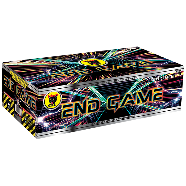 End Game Single Ignition Firework - 176 shots