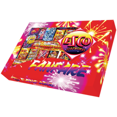 Fanfare Bonfire Firework Large Selection Box - 24 Fireworks