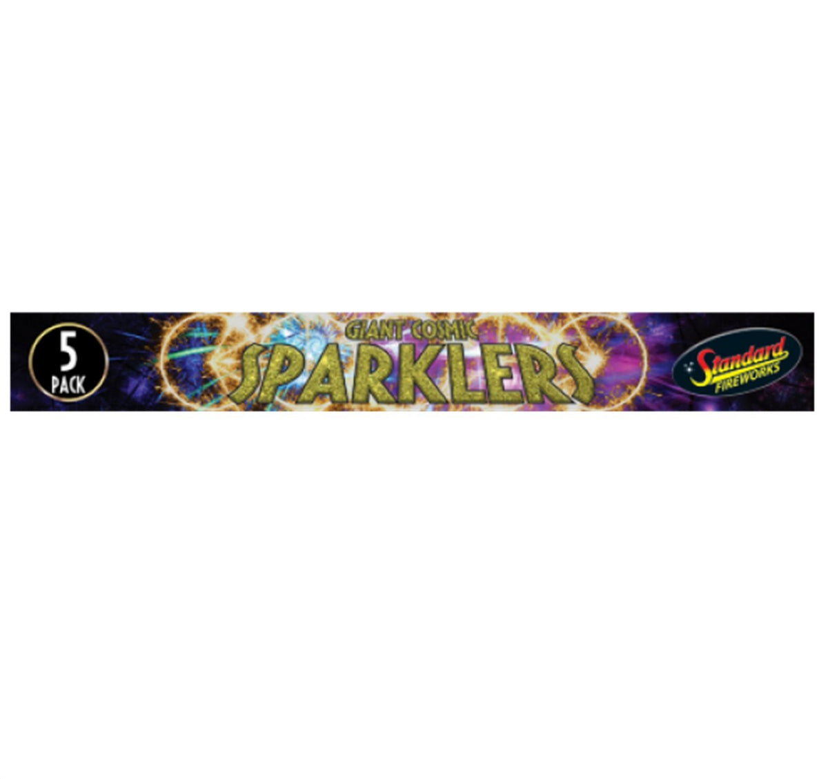 Giant Cosmic Sparklers Pack of 5