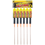 Kestrel Rocket Pack of 6 by Black Cat Fireworks
