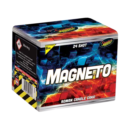 Magneto 24 Shot Single Ignition Firework