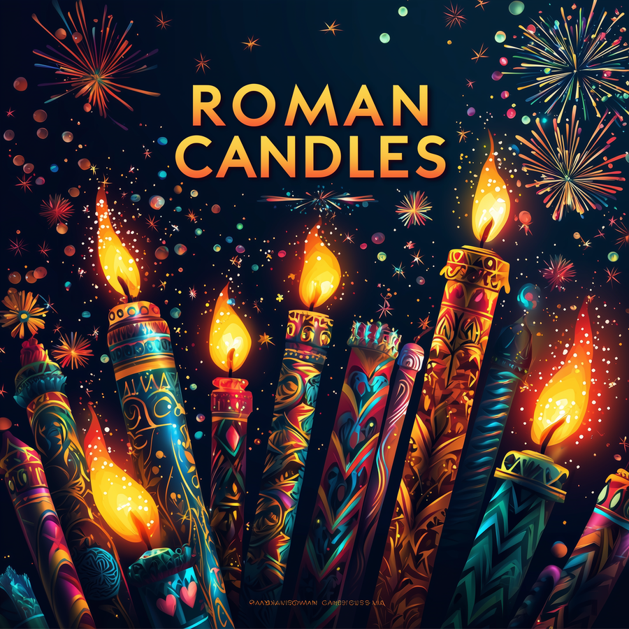 Roman candles available at Fireworks Town, a trusted fireworks shop London in Bermondsey
