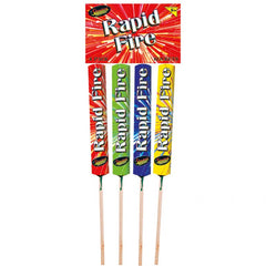 Rapid Fire Rocket Fireworks