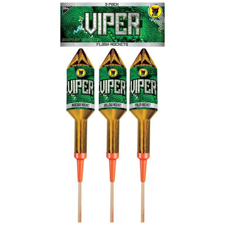 Viper Flash Rocket Fireworks