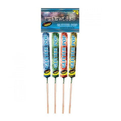 Glitter Pop Rocket PK 4 – Standard Fireworks