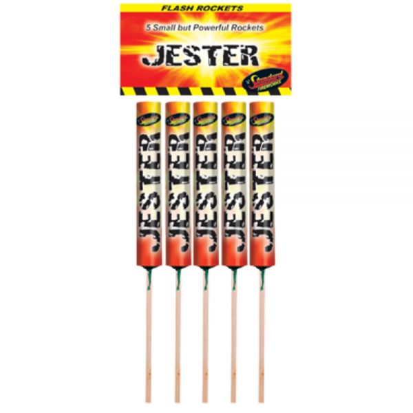 Jester Rockets (5PK)by Black Cat Fireworks