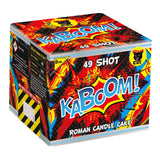 Kaboom Roman Candle Cake 49 Shot