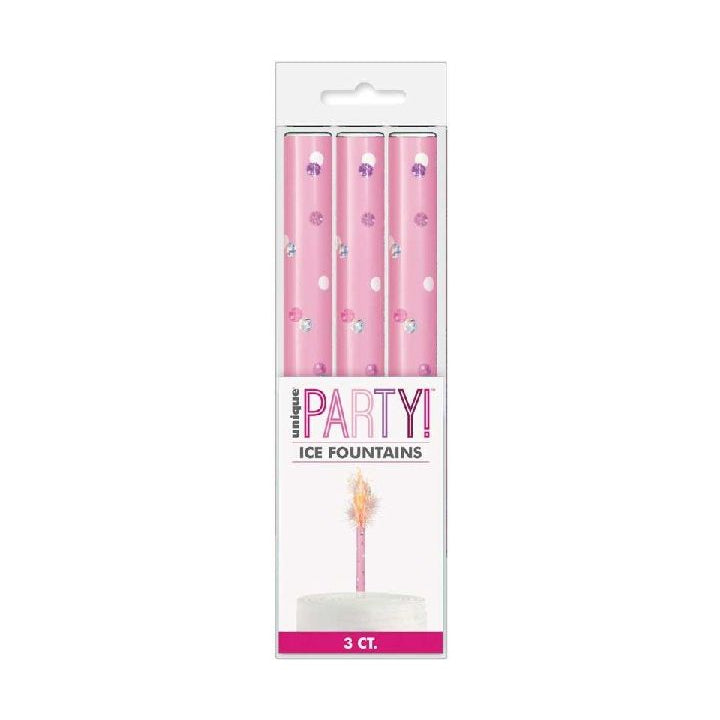 Ice Fountains Pink – 3PK