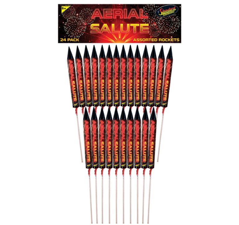 Aerial Salute Rocket Pack | Aerial Salute Rockets | Fireworks Town ...